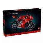 Ducati Panigale V4 S Building Block Set with LED Light Kit – 1603 Pcs