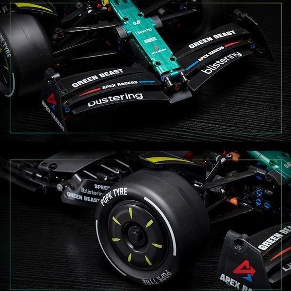 65CM F1 Formula 1 Racing Car Building Set – British Racing Green Edition