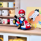 Mario Kart Building Block Set – Large-Scale Mario Figure with Iconic Racing Kart