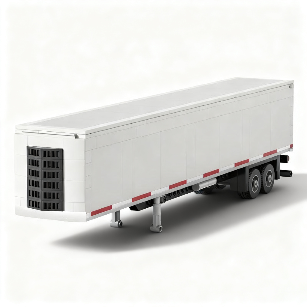 American Classic Semi-Truck Building Set | Collector-Grade USA Style Truck Model