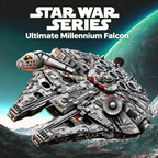 7541 PCS Star War Series: Ultimate Millennium Falcon - Master Builder Set