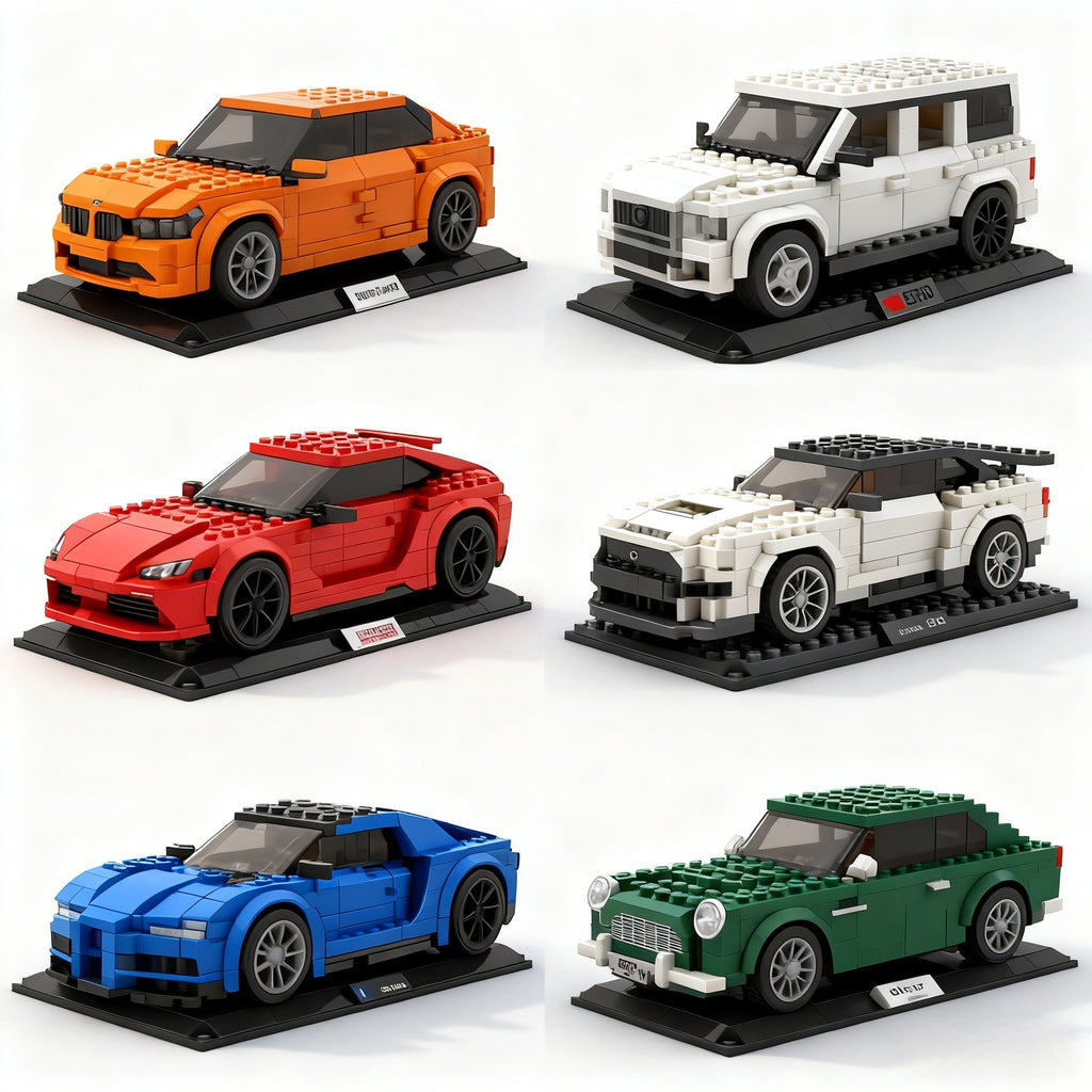 Customize Car Building Blocks with Photos of Your Beloved Car