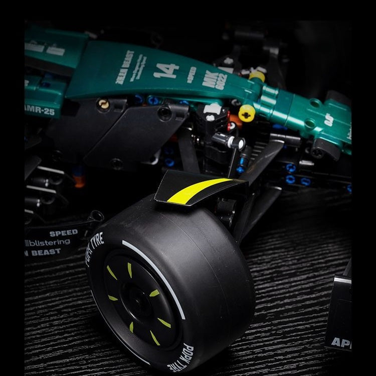 65CM F1 Formula 1 Racing Car Building Set – British Racing Green Edition