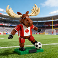 2026 FIFA World Cup Mascot Building Block Figures Set of 3