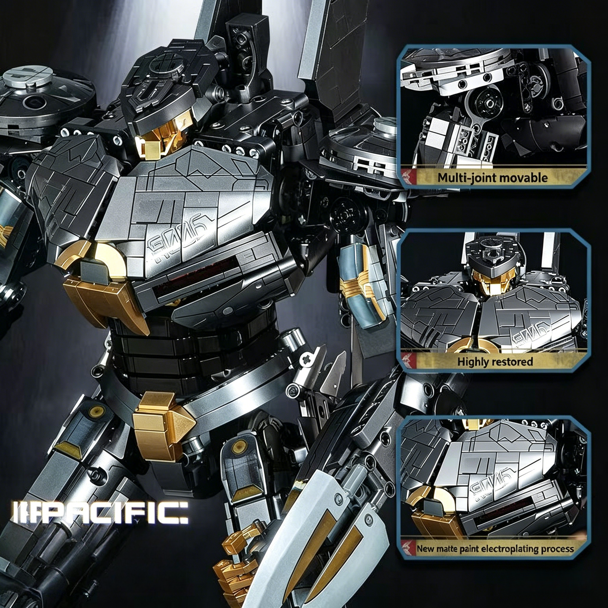 Pacific Rim Jaeger Series: Striker Eureka Building 2506PCS Block Set