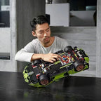 3696 PCS Lamborghini Sián FKP 37 Technic Building Blocks Set | 1:8 Scale Supercar Model Kit | Premium Collector's Edition
