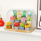 Eternal Building Block Flower Blind Box — Receive a Random Building Block Flower