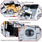 7541 PCS Star War Series: Ultimate Millennium Falcon - Master Builder Set