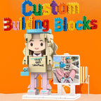 Custom Brick Figure | Personalized Minifigure from Your and Your Friend's Photo