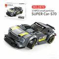 Cool Racing Car Bricks Collection Set | F1 Formula Sports Car Building Toy | Multiple Controllable Parts