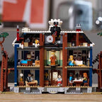 Stranger Things Haunted Mansion Building Block Set – Multi-Level Modular House with Minifigures