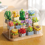 Eternal Building Block Flower Blind Box — Receive a Random Building Block Flower