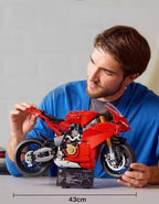 Ducati Panigale V4 S Building Block Set with LED Light Kit – 1603 Pcs