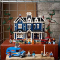 Stranger Things Haunted Mansion Building Block Set – Multi-Level Modular House with Minifigures