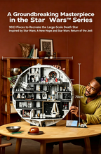 Star Wars Death Star Building Block Set – 9023 Pcs | 79cm | Multi-Level Interior Scenes & Minifigures