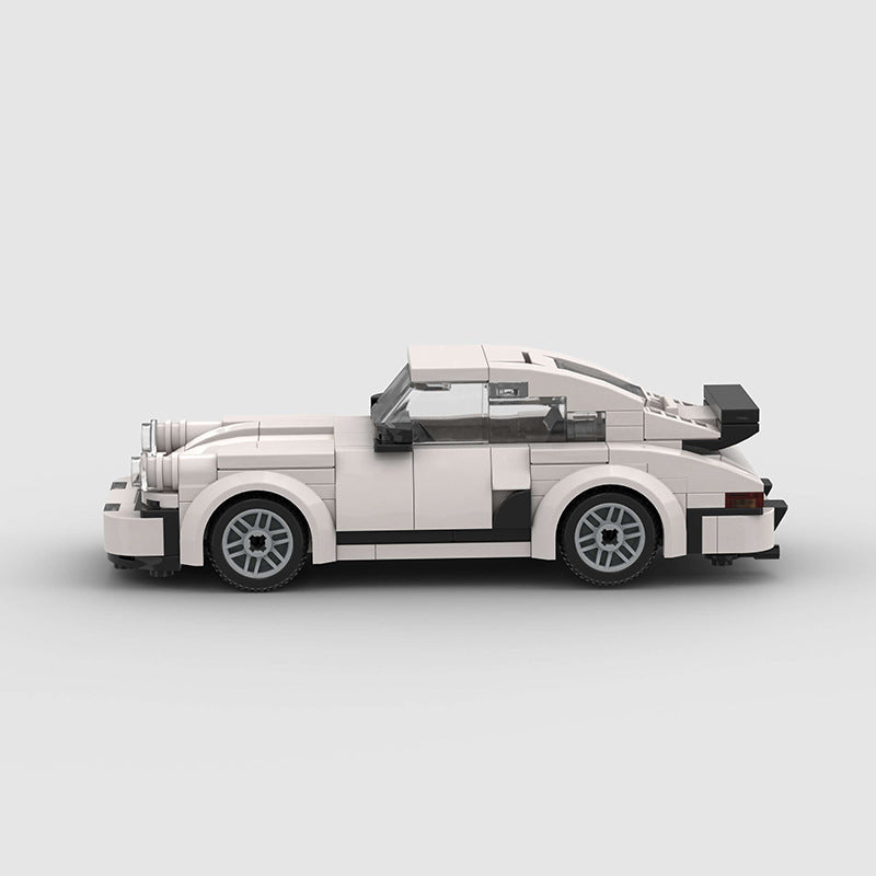 Brick Cars-White Turbo Classic