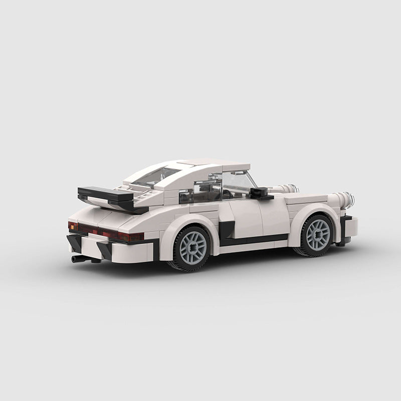 Brick Cars-White Turbo Classic