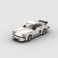 Brick Cars-White Turbo Classic