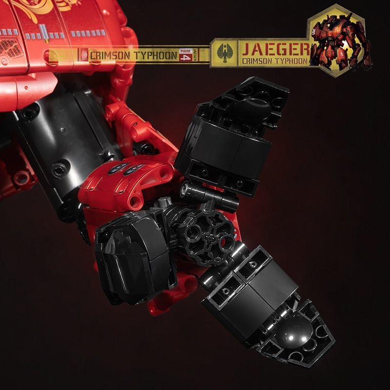 Pacific Rim Jaeger Series: Crimson Typhoon Mecha 2951PCS Building Block Set