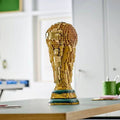 2842pcs FIFA World Cup Trophy Replica Building Kit | Gold Champion Cup 3D Brick Model | Best Gift for Football Fans 2026