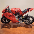 Ducati Panigale V4 S Building Block Set with LED Light Kit – 1603 Pcs